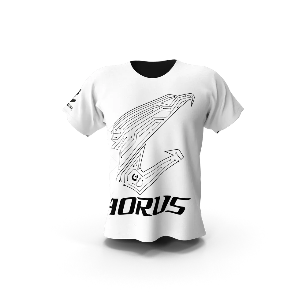 Gigabyte Aorus tee (Medium), black gaming tshirt