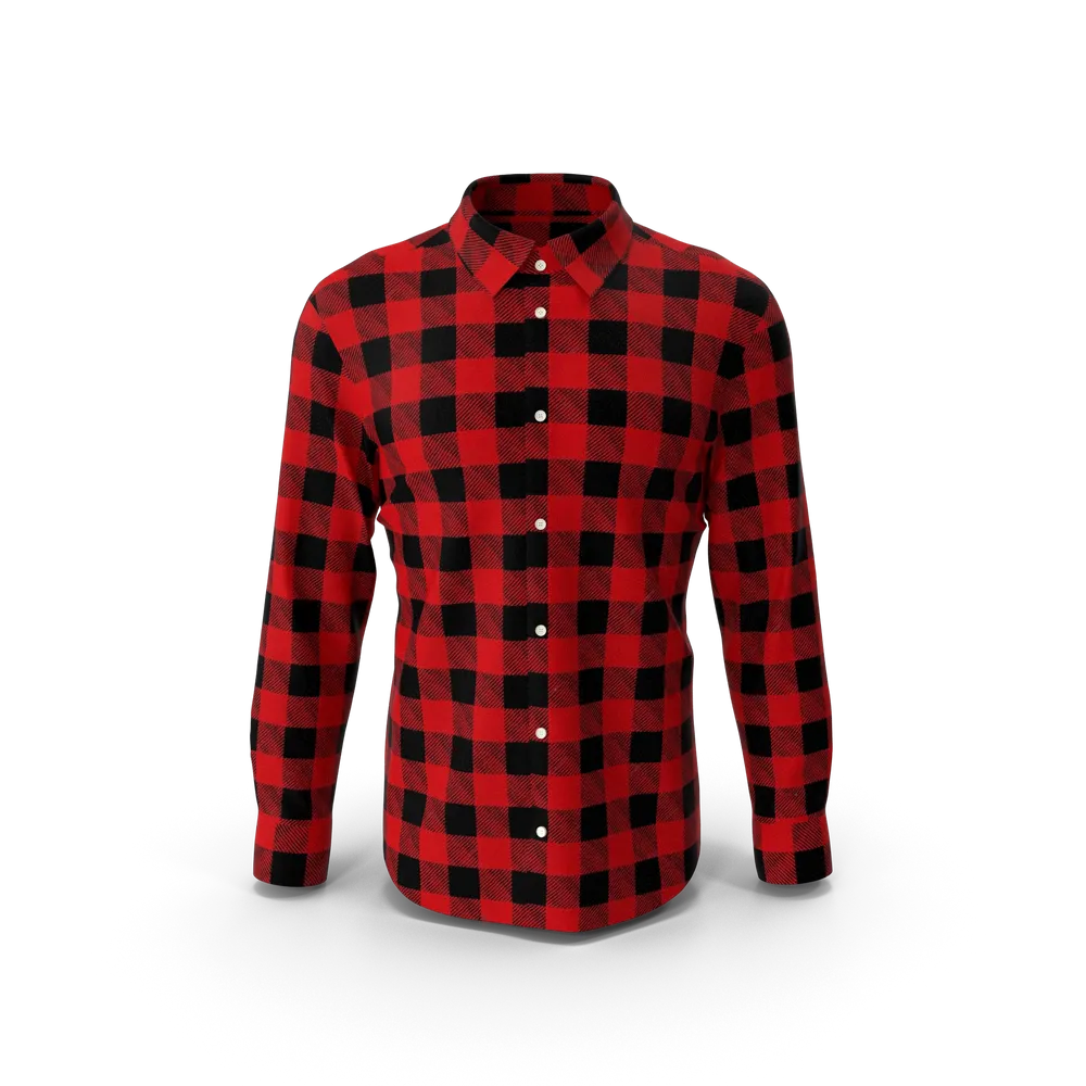 Plaid shirt, long sleeve (XL) thrift