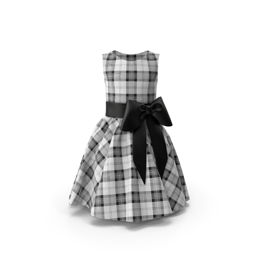 Tartan check dress (Medium), thrift, thick material